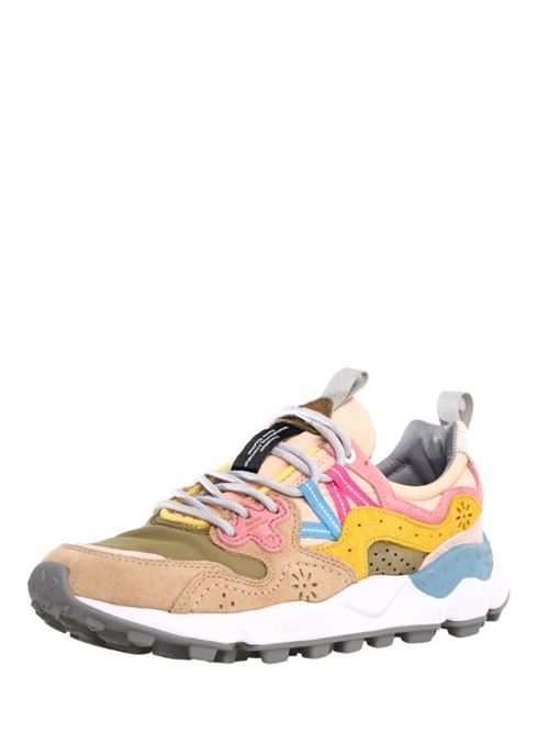 yamano 3 FLOWER MOUNTAIN | 1M71 - 001-2017817-01.BEIGE-MILIT-PINK